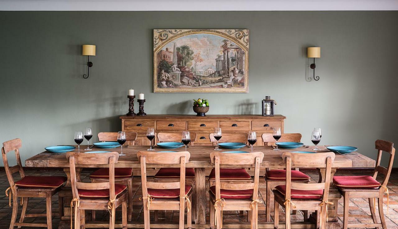 Althoff Hotel Fuerstenhof Celle Exterior foto A dining room